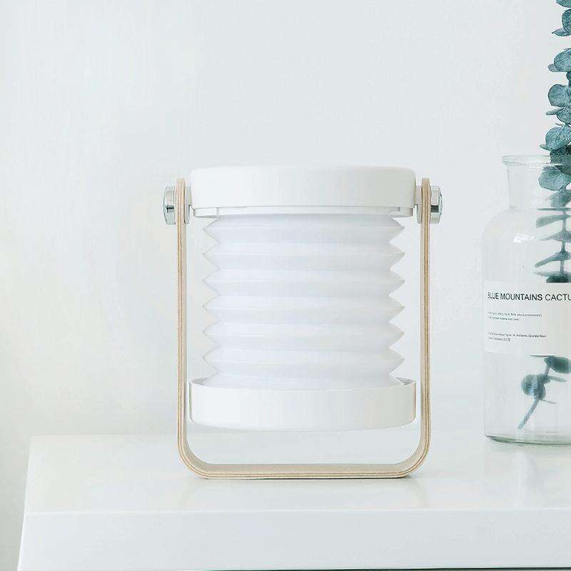 DC 5V Rechargeable Lantern Lamp Touch Control LED Light (White)