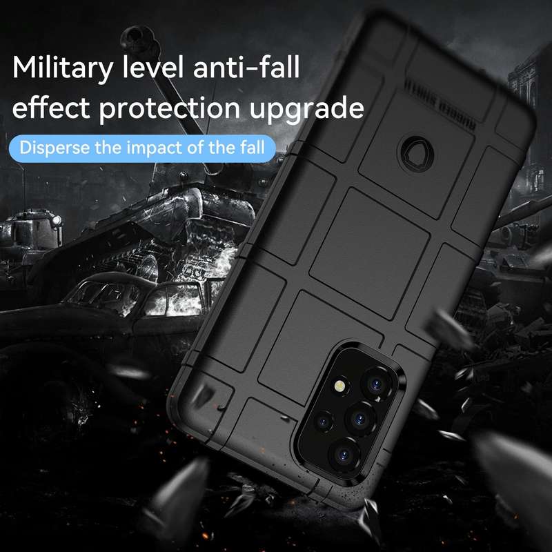 For Samsung Galaxy A53 5G Full Coverage Shockproof TPU Phone Case(Black)