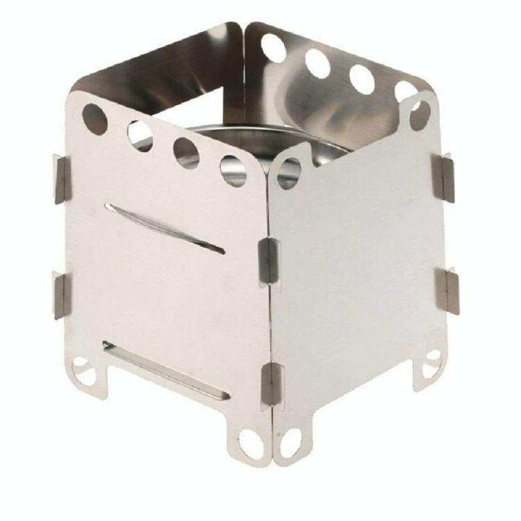 Camping Wood Stove Ultralight Folding Pocket Stove Outdoor Backpacking Cooking Wood Burning Stove...