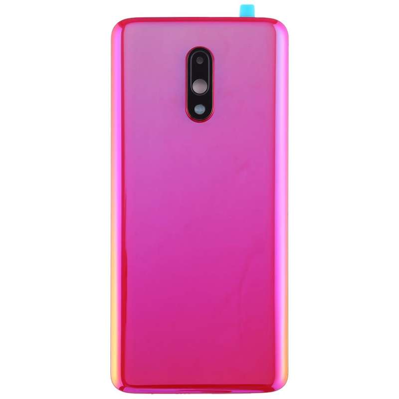 For OnePlus 7 Original Battery Back Cover with Camera Lens Cover (Red)