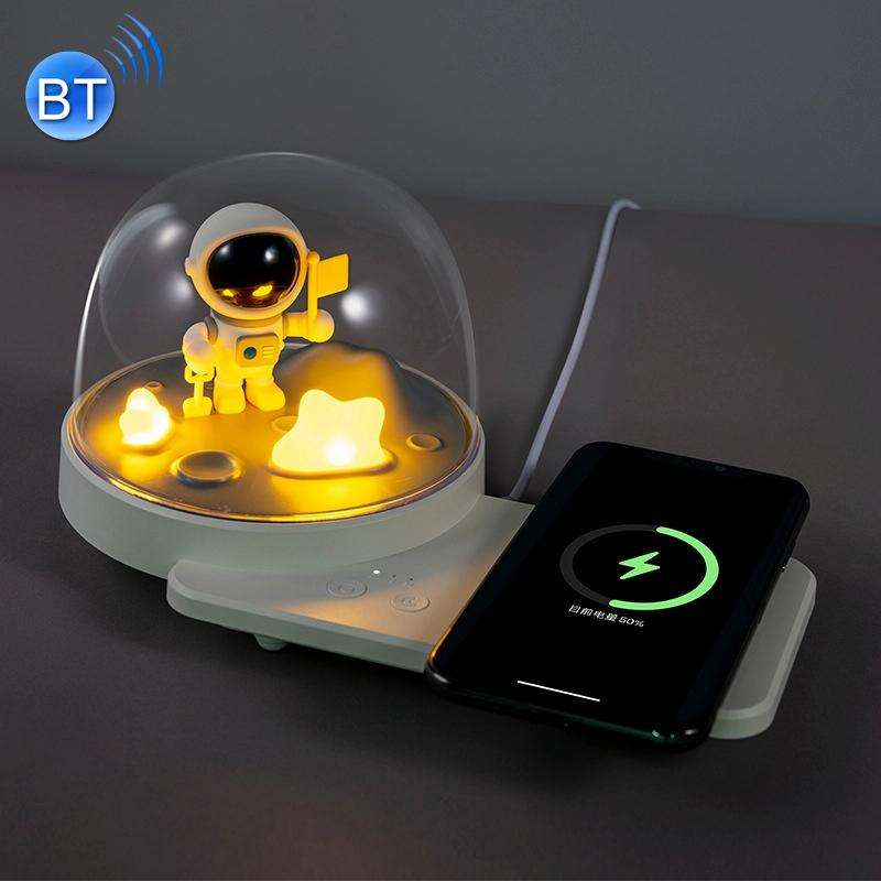 Decorative Table Lamp Wireless Fast Charging Smart Bluetooth Music Light, Style: Bluetooth Model(...