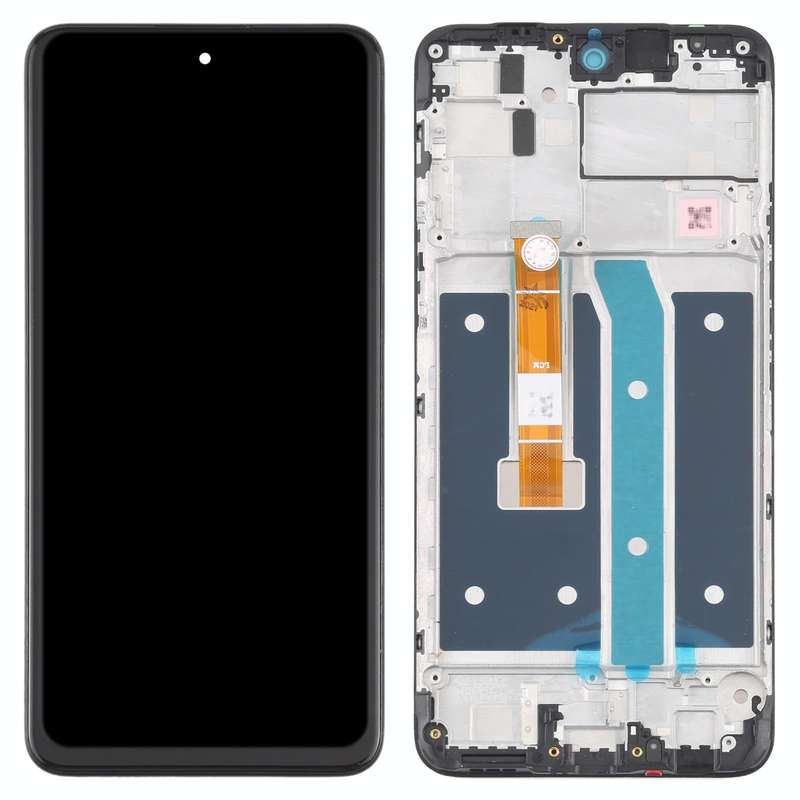 LCD Screen and Digitizer Full Assembly with Frame for LG K52 / K62 / Q52 LMK520 LM-K520 LMK520E L...