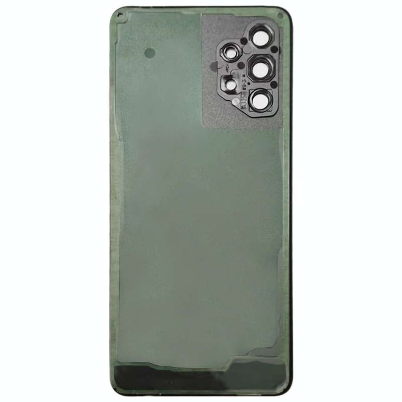 For Samsung Galaxy A32 4G Battery Back Cover with Camera Lens Cover (Black)