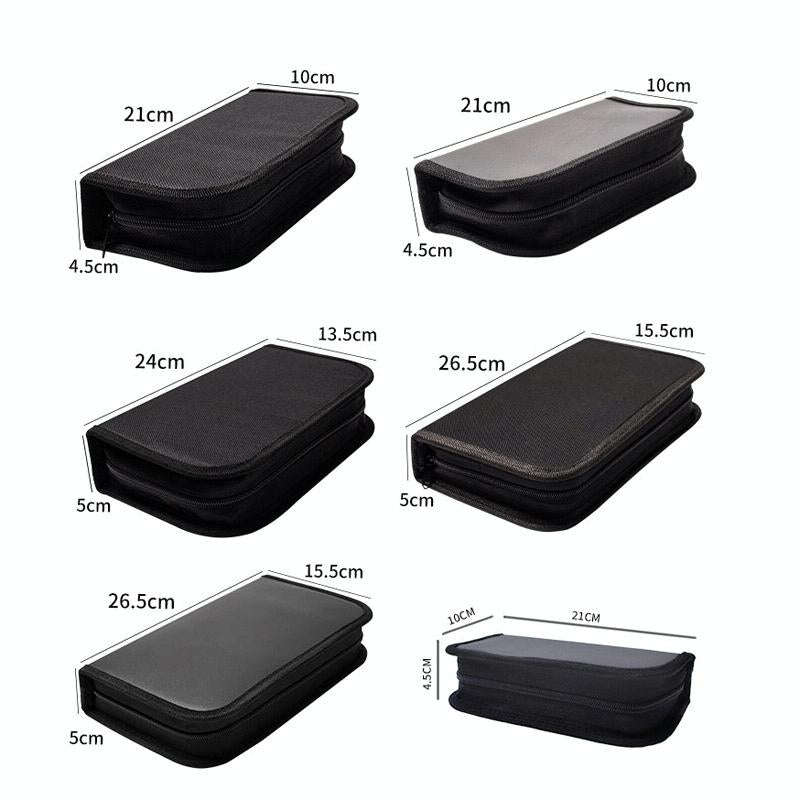 Zipper Storage Package Portable Multi-Function Tool Storage Bag, Style: F Leather+Canvas