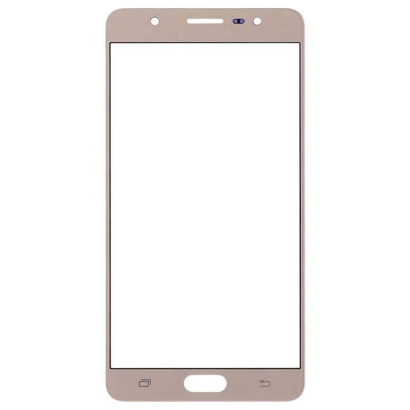 For Samsung Galaxy J7 Max 10pcs Front Screen Outer Glass Lens (Gold)