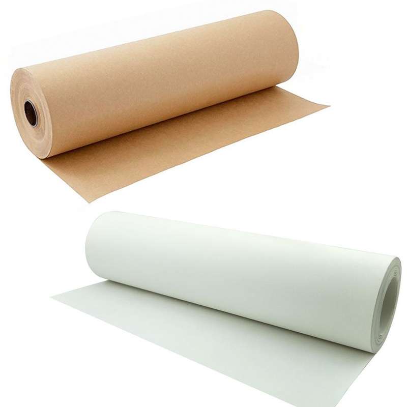 Kraft Paper Roll Gift Flower Packaging Decoration, Size: 0.3 x 30 m(White)