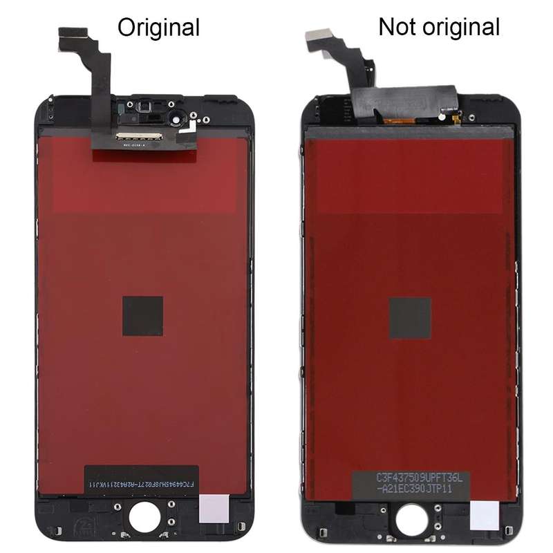 Original LCD Screen for iPhone 6 Plus Digitizer Full Assembly (Black)