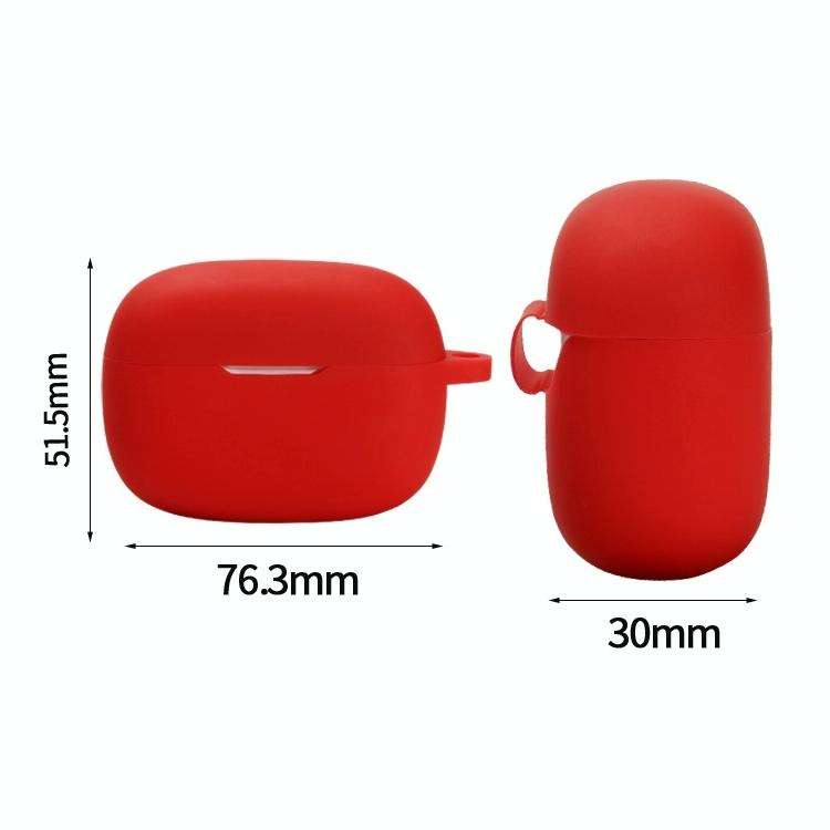 For JBL Wave 200TWS Silicone Earphone Protective Case(Midnight Blue)