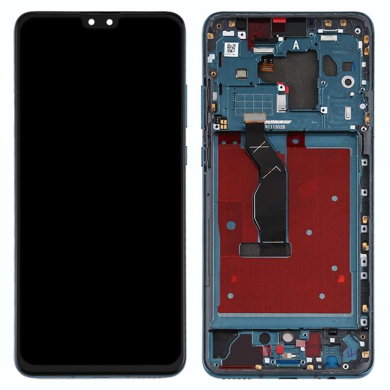 Original OLED LCD Screen for Huawei Mate 30 Digitizer Full Assembly with Frame(Green)