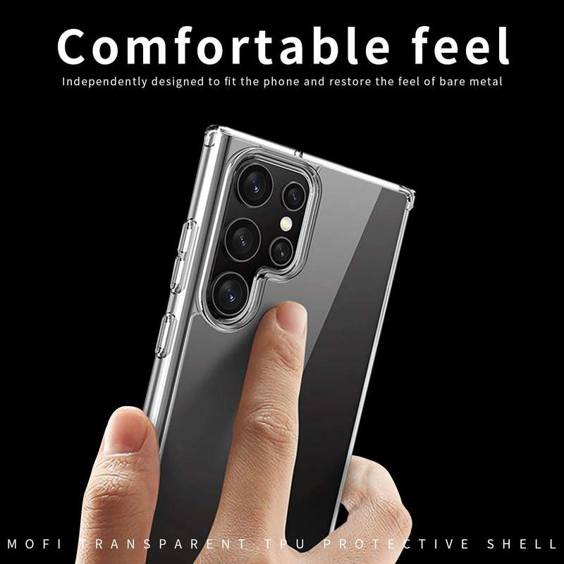 For Samsung Galaxy S24 Ultra 5G MOFI Ming Series Ultra-thin TPU Phone Case(Transparent)