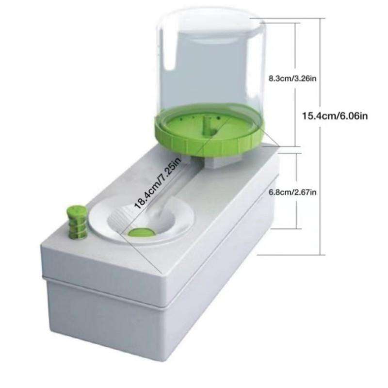 Oil Painting Brush Cleaner Tool with Water Container Paint Pen Washer GEN 1 Green