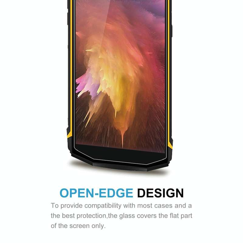 For Blackview BV5800 Pro 50 PCS 0.26mm 9H 2.5D Tempered Glass Film