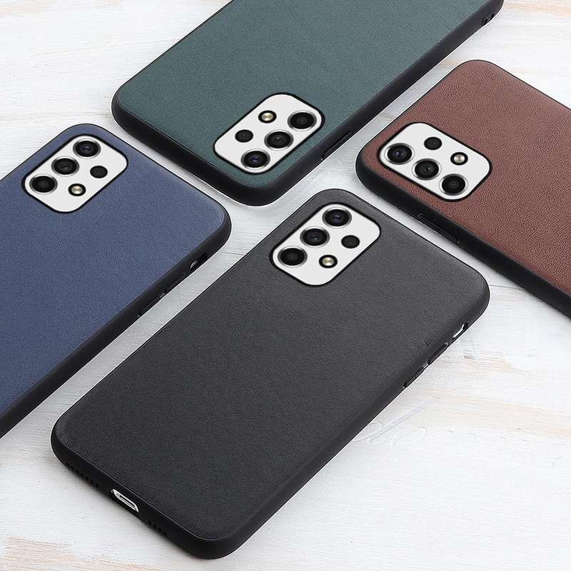 For Samsung Galaxy A53 5G Sheep Texture Leather Phone Case(Green)