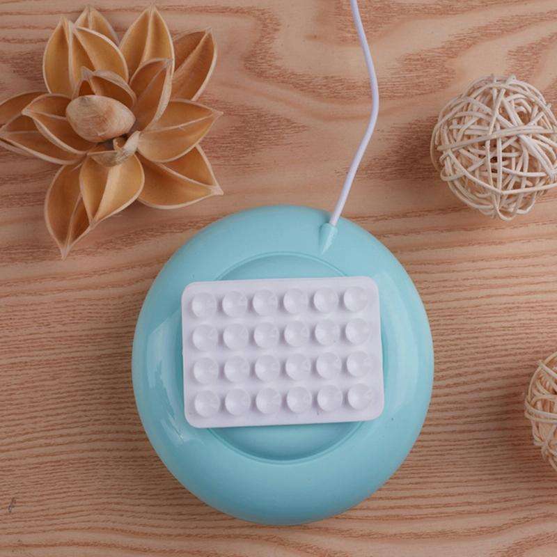 Macaroon Portable Mini Turbine Washing Machine Ultrasonic Washer(Pink)