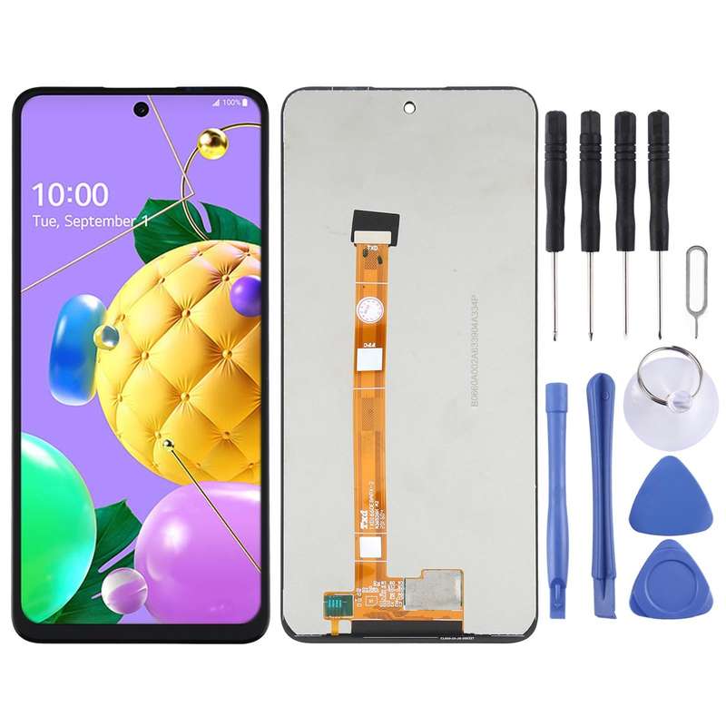 LCD Screen and Digitizer Full Assembly for LG K52 / Q52 / K62(Brazil) LMK520, LM-K520, LMK520E, L...