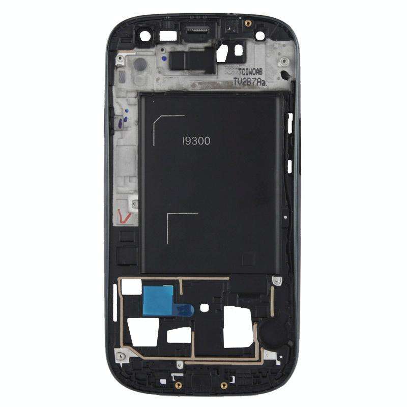 For Galaxy SIII / i9300 LCD Middle Board with Button Cable (Black)
