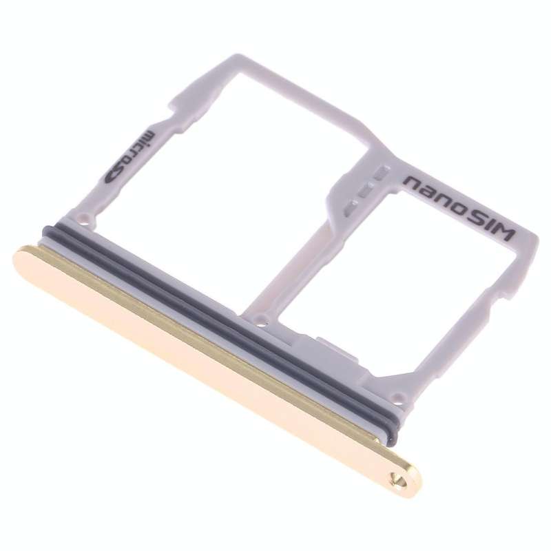 SIM Card Tray + Micro SD Card Tray for LG G6 H870 H871 H872 LS993 VS998 US997 H873 (Gold)