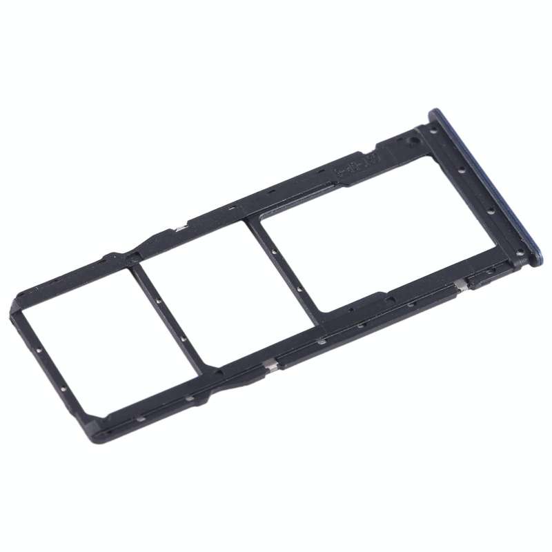 For Xiaomi Redmi 12C SIM Card Tray + SIM Card Tray + Micro SD Card Tray (Blue)