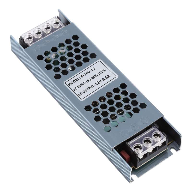 S-100-12 DC12V 8.5A 100W LED Power Supply Transformer AC170-240V