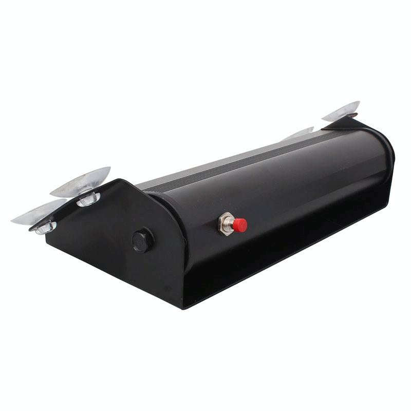 8W 800LM 8-LED White + Red Light 3-Modes Adjustable Angle Car Strobe Flash Dash Emergency Light W...