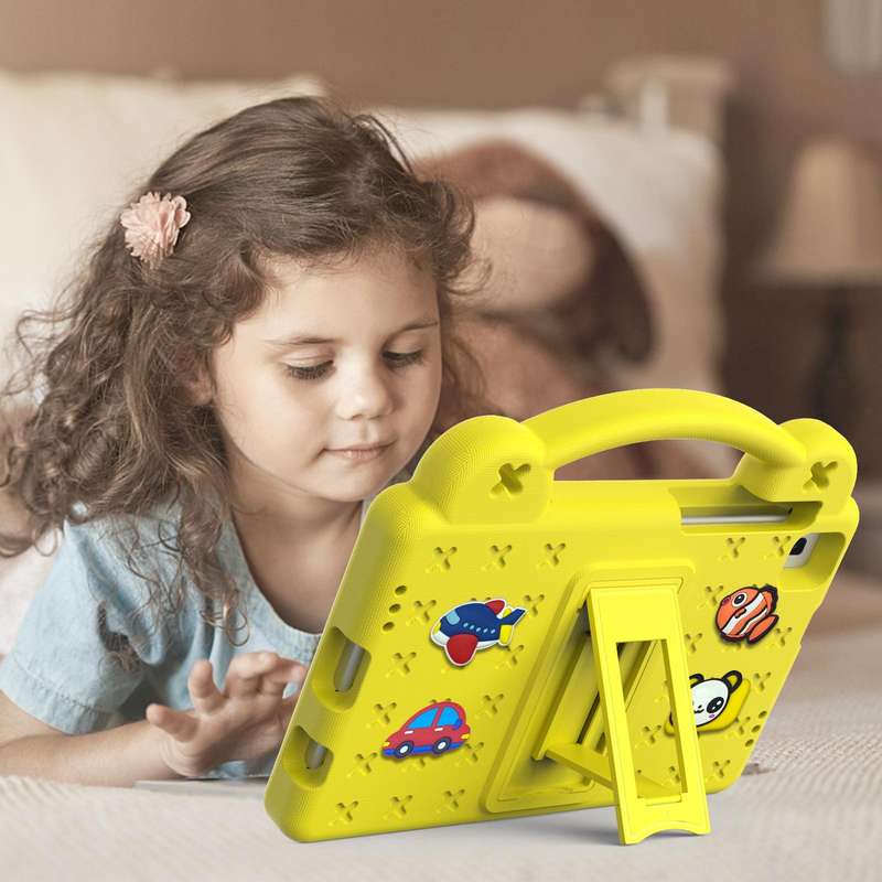 For Samsung Galaxy Tab A 8.0 2019 T290 / T295 Handle Kickstand Children EVA Shockproof Tablet Cas...