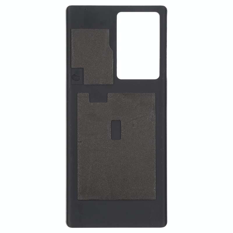 Glass Battery Back Cover for ZTE Nubia Z30 Pro(Silver)