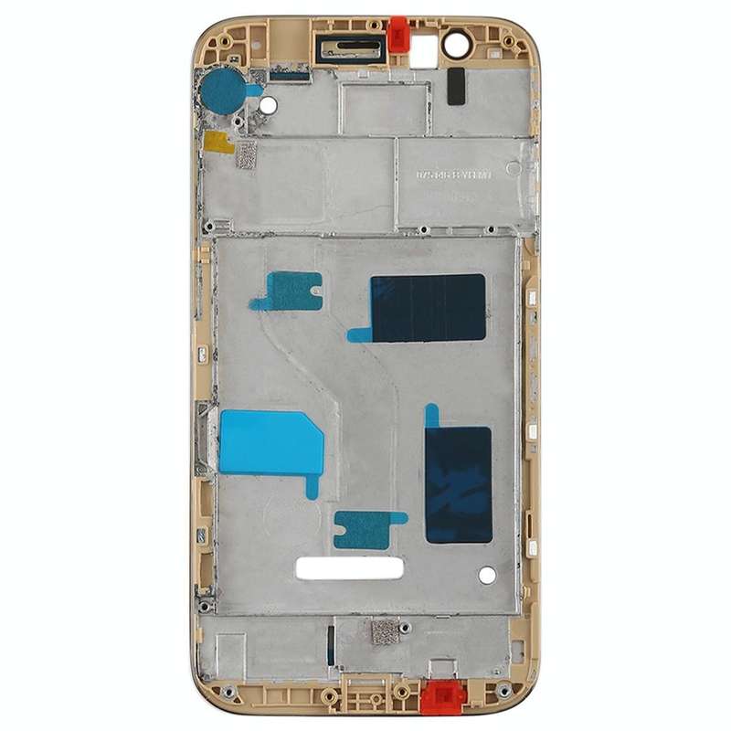 Front Housing LCD Frame Bezel Plate for Huawei G7 Plus(Gold)