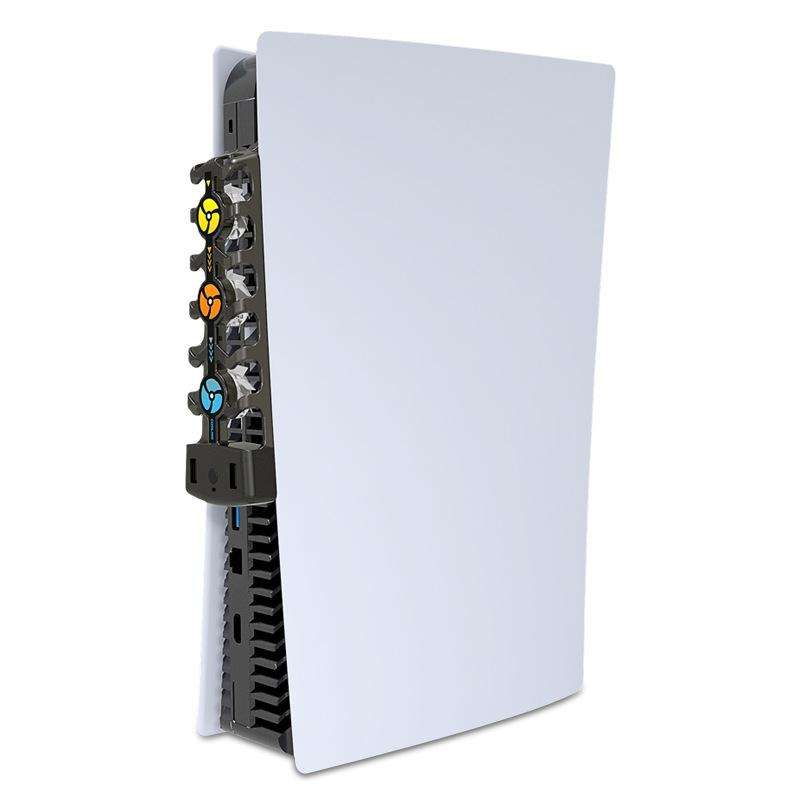 HHC-P5032 For PS5 Host Cooling Fan Hollow Cooling Heat Sink Multi-Color LED Light Three-Speed Coo...
