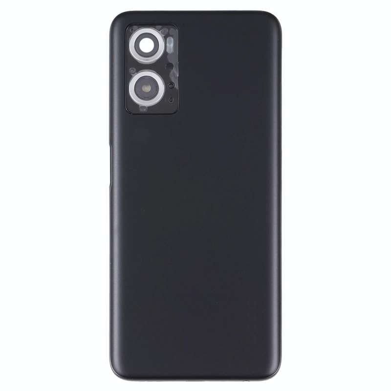 For OPPO A36/A76 Battery Back Cover with Middle Frame (Black)