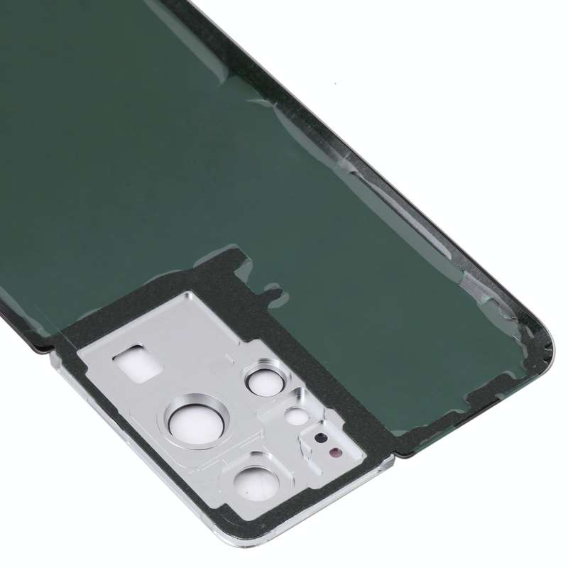 For Samsung Galaxy S21 Ultra 5G Battery Back Cover with Camera Lens Cover (Gold)