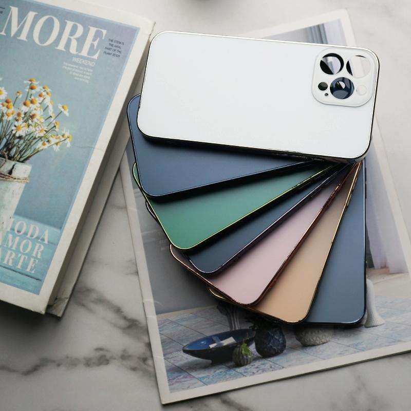 For iPhone 11 Pro Max Electroplating AG Frosted Phone Case(Green)