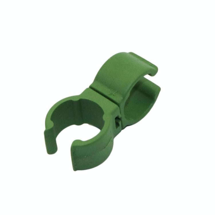 50 PCS Rotary Buckle Gardening Plastic Bracket Support Universal Tube Clamp Plastic Buckle, Size:...