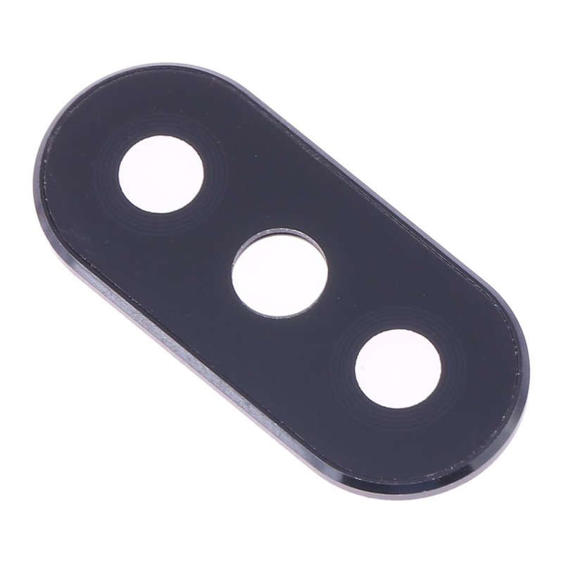 10 PCS Camera Lens Cover for Xiaomi Redmi 6 Pro / MI A2 Lite(Black)