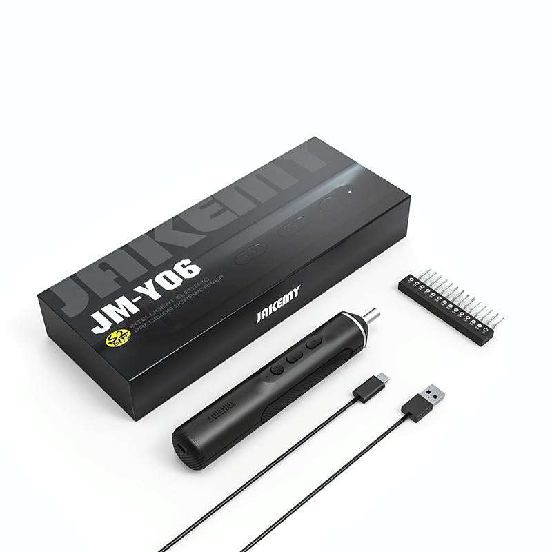 JAKEMY JM-Y06 16 in 1 Type-c Fast Charging Dual Power High Precision Electric Screwdriver