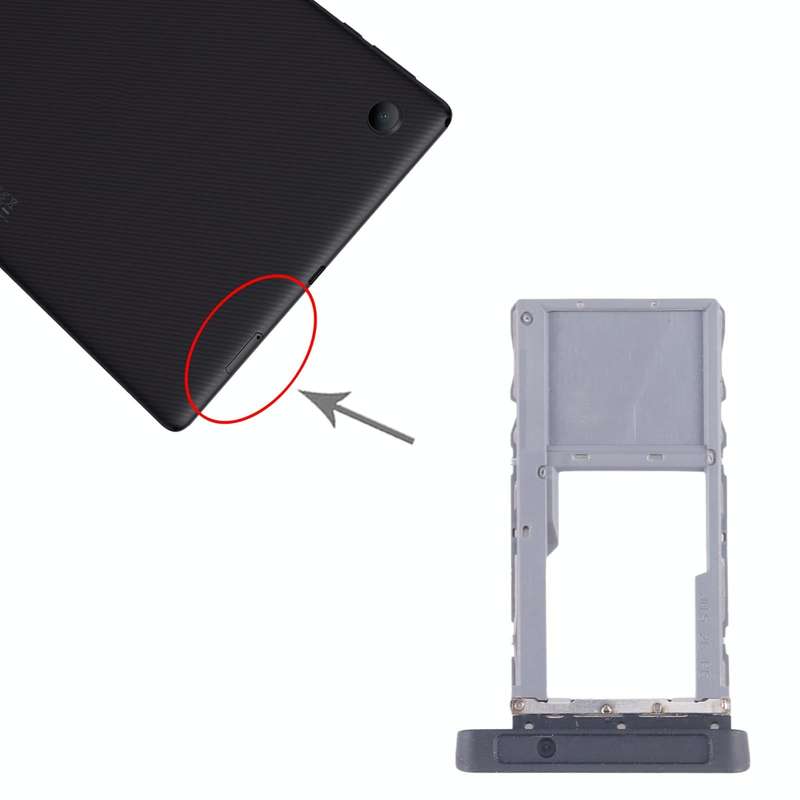 For Alcatel 3T 10 inch 2020 8094 8094X 8094M Micro SD Card Tray (Grey)