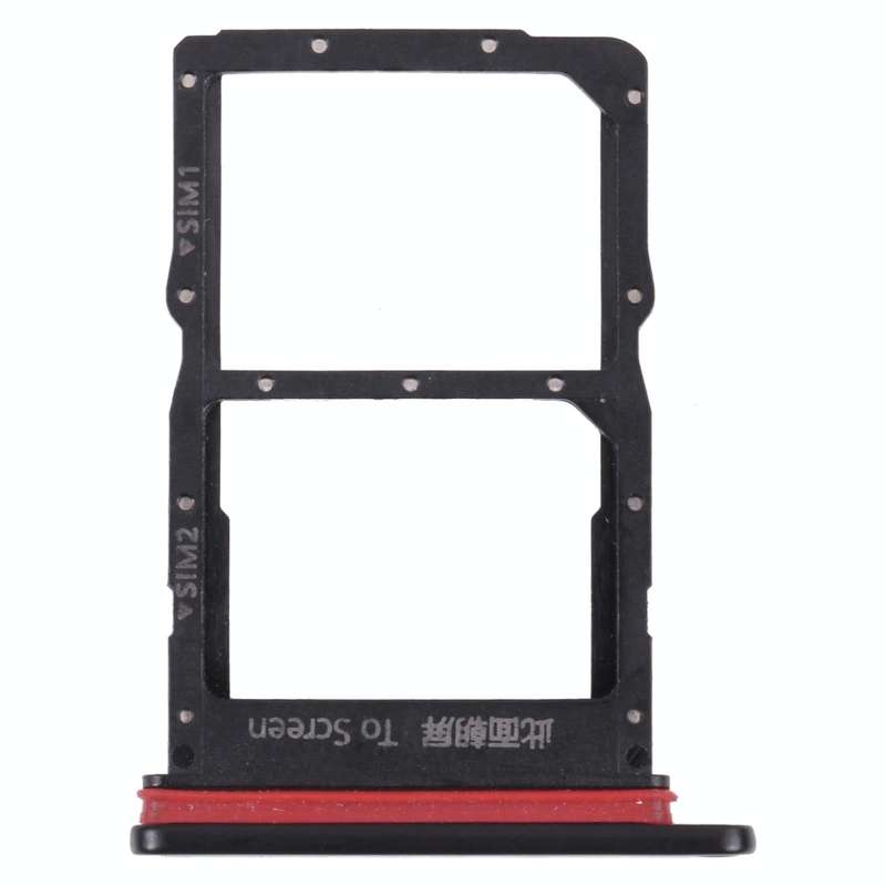 SIM Card Tray + SIM Card Tray for Huawei Nova 8 se Youth (Black)