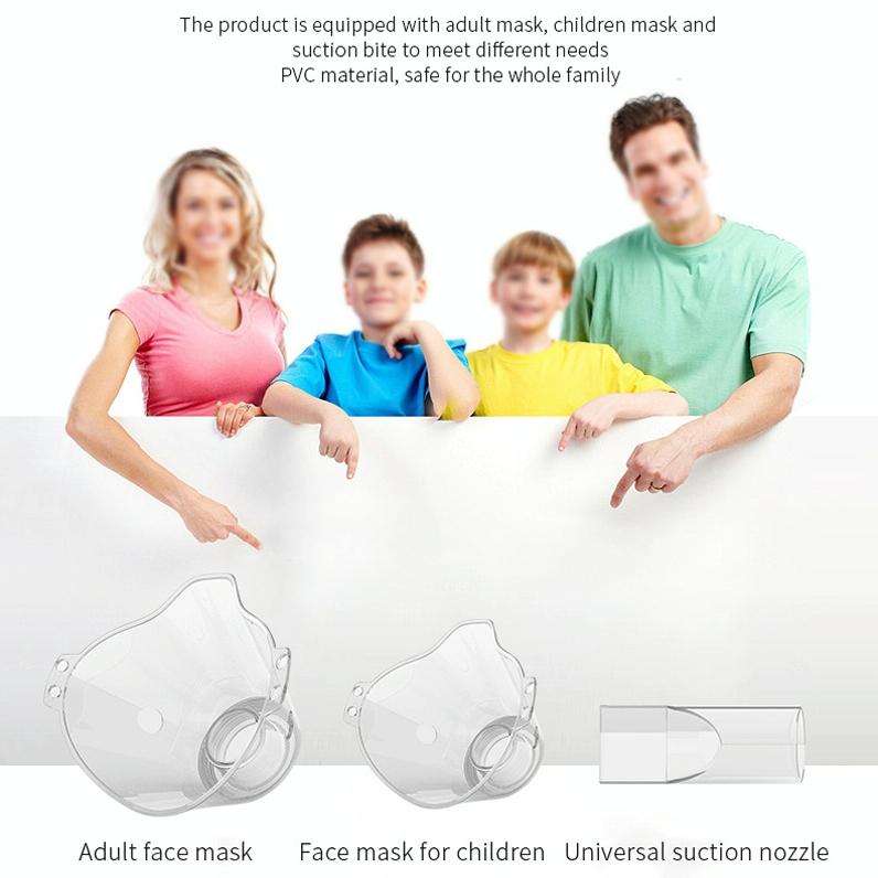 N3S Home Medical Mini Compression Ultrasonic Nebulizer(Orange)