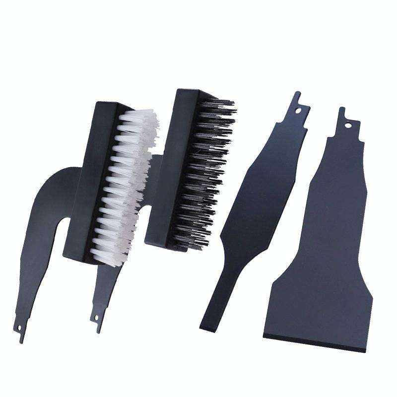 Rust Removal Grinding Tools Electric Steel Wire Nylon Brush Cleaning Set, Specification: Nylon/St...