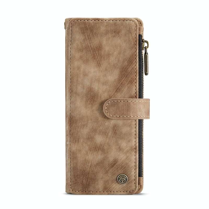 For Samsung Galaxy Z Fold4 5G CaseMe C30 Multifunctional Phone Leather Phone Case(Brown)