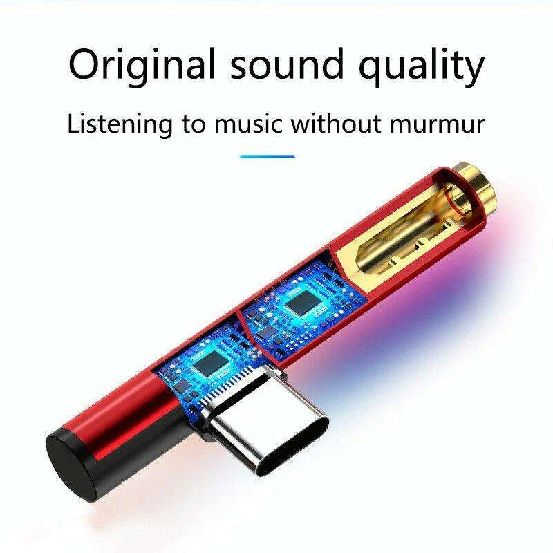Type-C Male to 3.5mm Female L-type Stereo Audio Headphone Jack Adapter(Black)