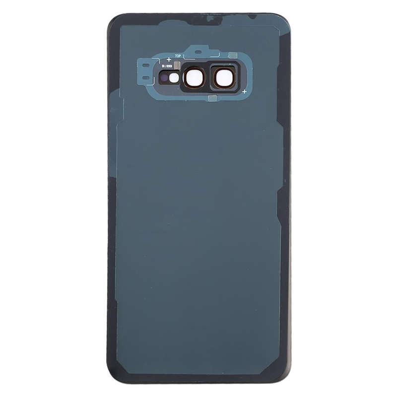 For Galaxy S10e Battery Back Cover with Camera Lens (Black)