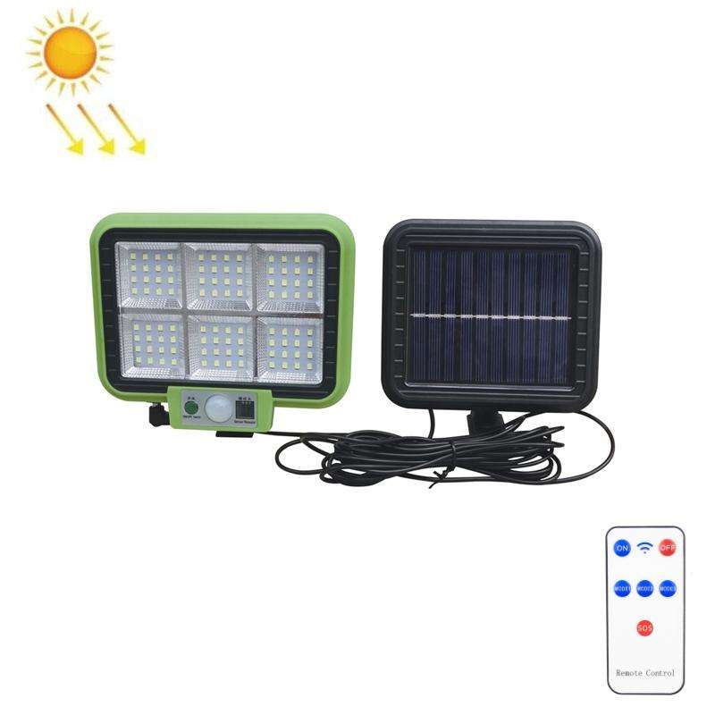 6 x 16 LED Outdoor Waterproof Solar Split Type Wall Light Human Induction Garden Corridor Househo...