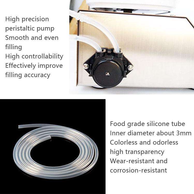 Peristaltic Pump Quantitative Liquid CNC Sub-packaging Micro-filling Machine, EU Plug