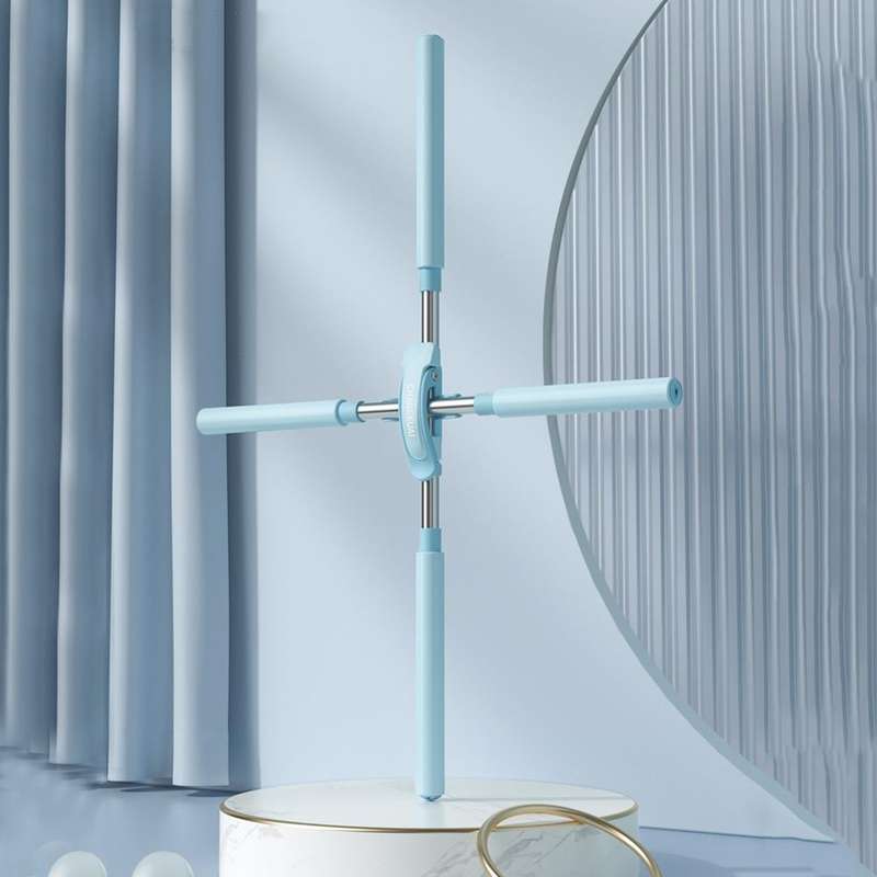 CHANGKUAI Yoga Hunchback Corrector Adjustable Open Shoulder Standing Training Stick(Blue)
