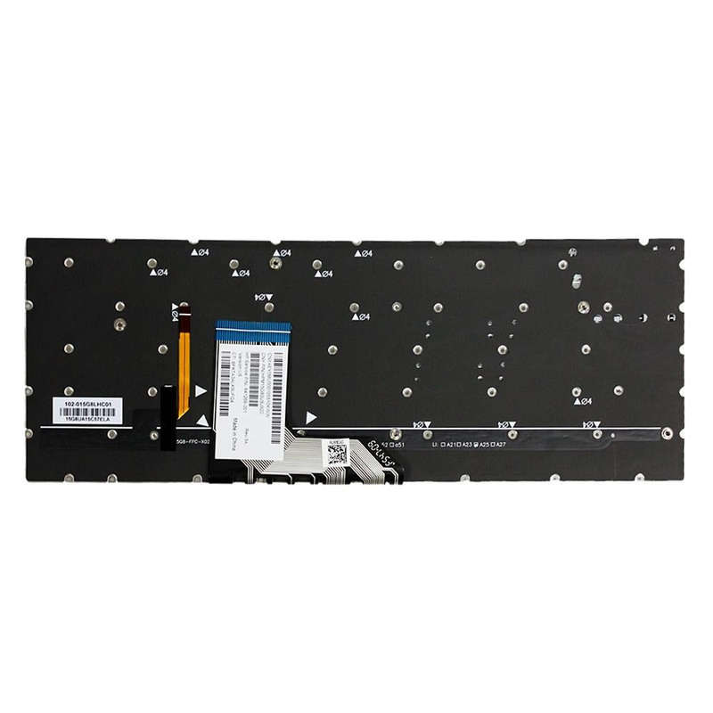 For HP Spectre 15-AP US Version Laptop Backlight Keyboard(Silver)