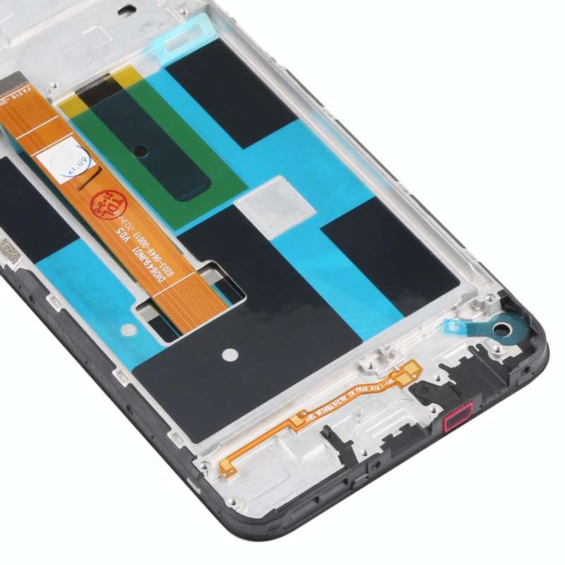 LCD Screen and Digitizer Full Assembly With Frame for OPPO Realme 7 (Asia) 4G RMX2151 RMX2163