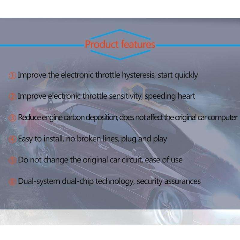 For Ford Ecosport 2013-2017 TROS TS-6Drive Potent Booster Electronic Throttle Controller