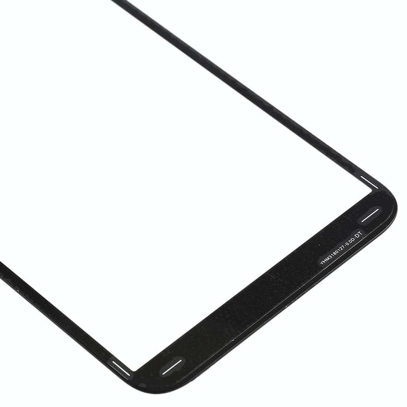 For Galaxy J4+ / J6+ / J610 Front Screen Outer Glass Lens (Black)