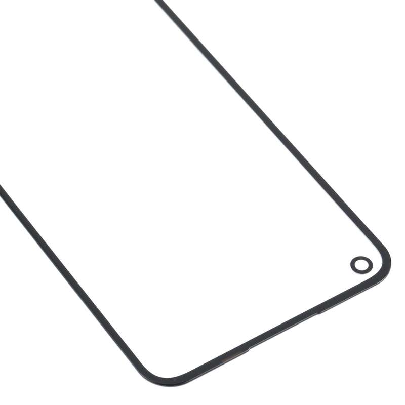 For OnePlus Nord N100 BE2013 BE2015 BE2011 BE2012 Front Screen Outer Glass Lens (Black)