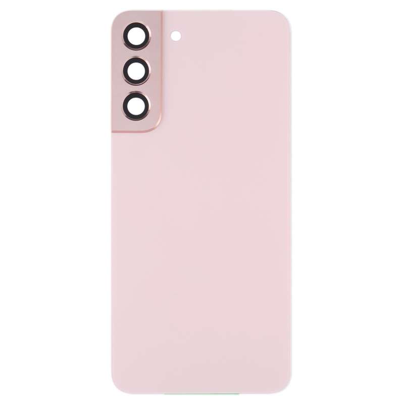 For Samsung Galaxy S22+ 5G SM-S906B Battery Back Cover with Camera Lens Cover (Gold)